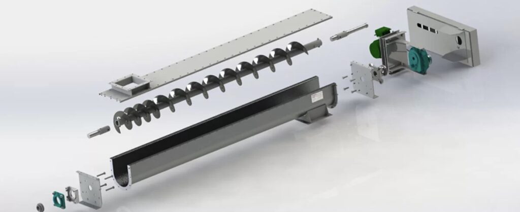 syntron screw conveyor components