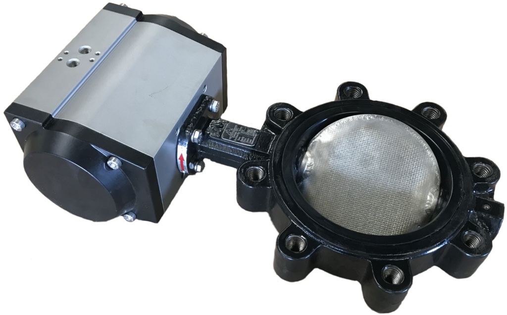 younginds powderflow butterfly valve